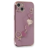 İphone 14 Plus Kılıf Esila Silikon - Mor