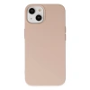 İphone 14 Plus Kılıf Nano İçi Kadife Silikon - Pudra
