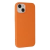 İphone 14 Plus Kılıf Nano İçi Kadife Silikon - Turuncu