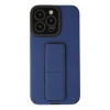 İphone 14 Pro Kılıf Mega Standlı Silikon - Mavi