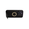 İphone 14 Pro Kılıf Merkür Magneticsafe Standlı Kapak - Siyah