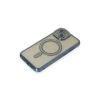 İphone 15 Kılıf Joke Simli Magneticsafe Kılıf - Lacivert
