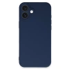 İphone 16 Kılıf First Silikon - Lacivert
