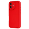 İphone 16 Kılıf Viera Silikon - Kırmızı