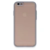 İphone 6 Kılıf Montreal Silikon Kapak - Gri