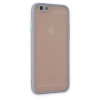 İphone 6 Kılıf Montreal Silikon Kapak - Gri