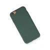 İphone 6 Kılıf Nano İçi Kadife Silikon - Koyu Yeşil