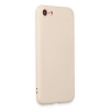 İphone 7 Kılıf First Silikon - Krem