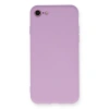 İphone 7 Kılıf Nano İçi Kadife Silikon - Lila
