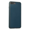 İphone 7 Plus Kılıf Coco Deri Silikon Kapak - Mavi