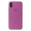İphone X Kılıf Pp Ultra İnce Kapak - Pembe