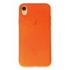 İphone Xr Kılıf First Silikon - Parlak Turuncu