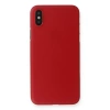 İphone Xs Max Kılıf Pp Ultra İnce Kapak - Kırmızı