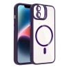 Joko Apple İphone 11 Remim Lensli Magsafe Standlı Kapak - Derin Mor