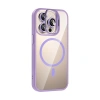 Joko Apple İphone 14 Pro Max Remim Lensli Magsafe Standlı Kapak - Lila