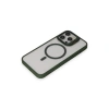 Joko Apple İphone 15 Pro Max Kılıf Roblox Lens Magsafe Standlı Kapak - Koyu Yeşil