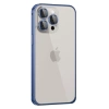 Joko Apple İphone 15 Pro Metal Bumper Mat Kapak - Lacivert