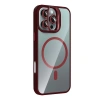 Joko Apple İphone 16 Pro Max Remim Lensli Magsafe Standlı Kapak - Bordo