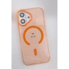 Joko Apple İphone 17 Pc Blank Magsafe Kapak - Turuncu