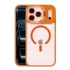 Joko Apple İphone 17 Pro Max Remim Lensli Magsafe Standlı Kapak - Turuncu