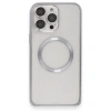 Joko İphone 15 Pro Max Kılıf Metal Bumper Magneticsafe Kapak - Gri
