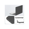 Macbook Air 15 2024 Macbook Deri Kapak - Gri