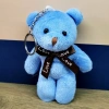 Mavi Peluş Ayıcık Anahtarlık