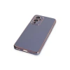 One Plus 9 Kılıf Volet Silikon - Mavi