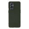 One Plus 9 Pro Kılıf Nano İçi Kadife Silikon - Koyu Yeşil