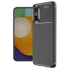Oppo A38 Kılıf Auto Focus Karbon Kapak - Siyah