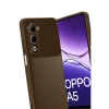 Oppo A5 4g Auto Focus Karbon Kapak - Kahverengi