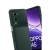 Oppo A5 4g Auto Focus Karbon Kapak - Koyu Yeşil