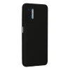 Oppo A96 Kılıf Nano İçi Kadife Silikon - Siyah