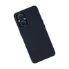 Oppo Reno 7 Lite Kılıf Lansman Glass Kapak - Lacivert