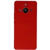 Realme 11 Pro Kılıf Nano İçi Kadife Silikon - Kırmızı