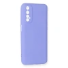 Realme 7 Kılıf First Silikon - Lila