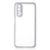 Realme 7 Kılıf Miami Şeffaf Silikon - Lila