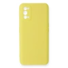 Realme 7 Pro Kılıf Nano İçi Kadife Silikon - Sarı