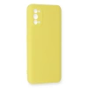 Realme 7 Pro Kılıf Nano İçi Kadife Silikon - Sarı