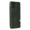 Realme C11 2021 Kılıf Loop Deri Silikon - Yeşil