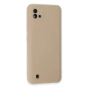 Realme C11 2021 Kılıf Nano İçi Kadife Silikon - Pudra