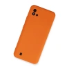 Realme C11 2021 Kılıf Nano İçi Kadife Silikon - Turuncu