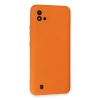 Realme C11 2021 Kılıf Nano İçi Kadife Silikon - Turuncu