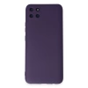 Realme C11 Kılıf Nano İçi Kadife Silikon - Mor