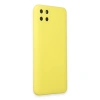 Realme C11 Kılıf Nano İçi Kadife Silikon - Sarı