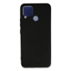 Realme C15 Kılıf Nano İçi Kadife Silikon - Siyah