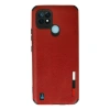 Realme C21 Kılıf Loop Deri Silikon - Kırmızı