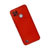 Realme C21 Kılıf Nano İçi Kadife Silikon - Kırmızı
