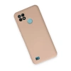 Realme C21 Kılıf Nano İçi Kadife Silikon - Pudra