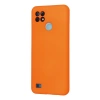 Realme C21 Kılıf Nano İçi Kadife Silikon - Turuncu